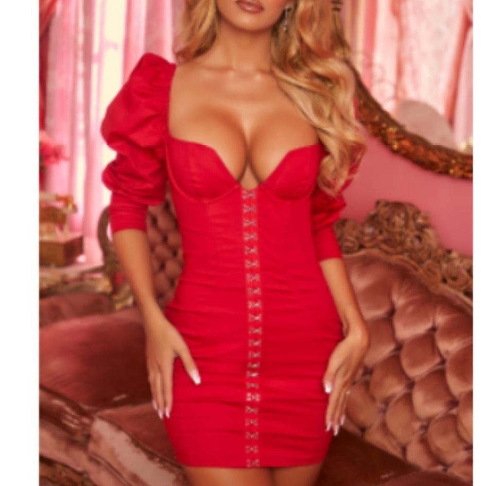 Oh Polly red dress